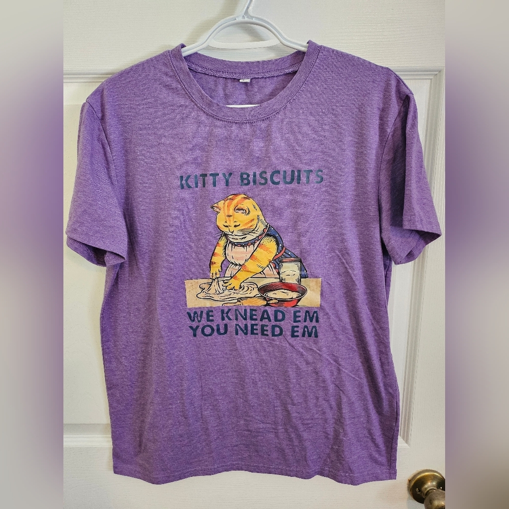 Purple Kitty T-Shirt ๐ป๐ - Picture 2 of 8